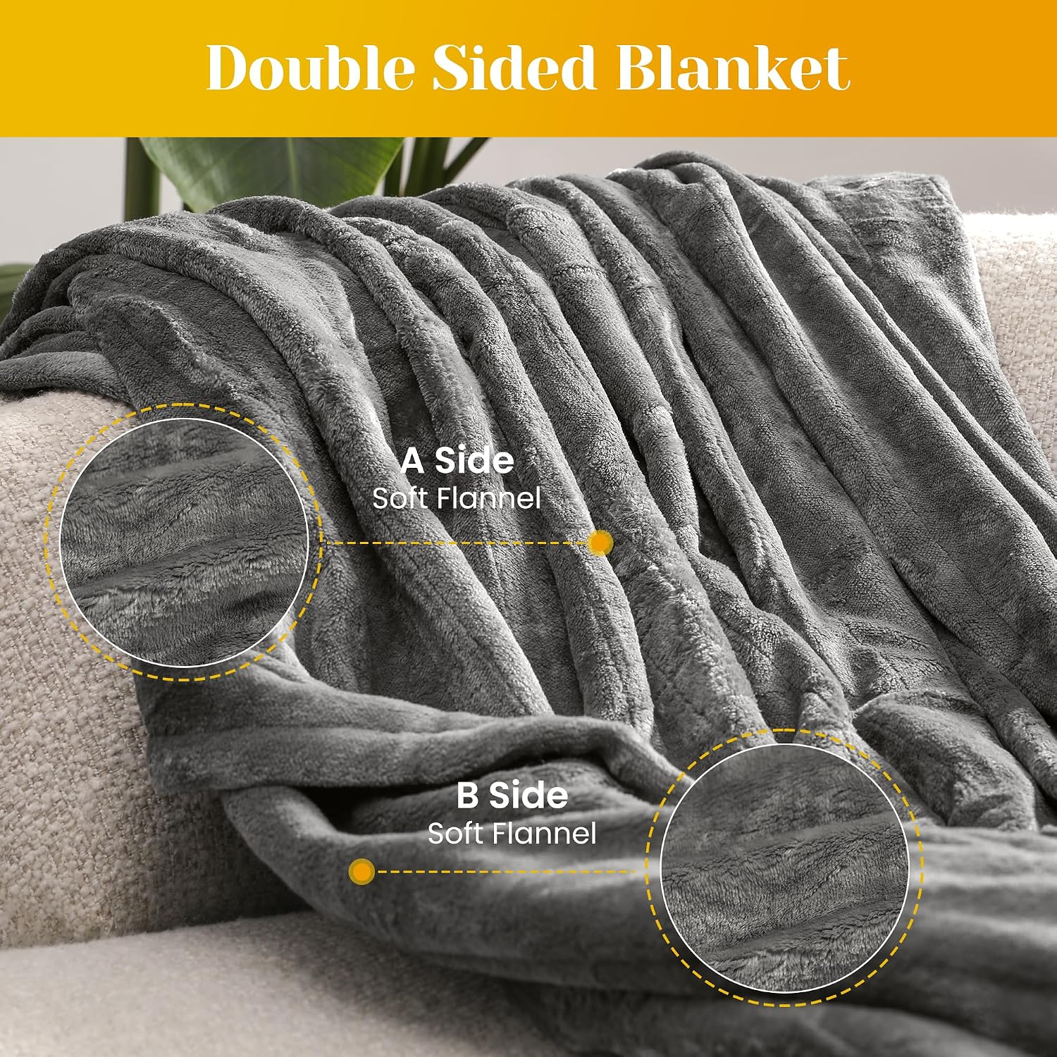 Wearable electric blanket throw